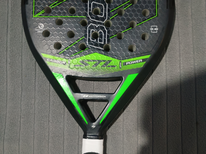 Paleta steel custom air BOSS carbono (usada) muy buen estado