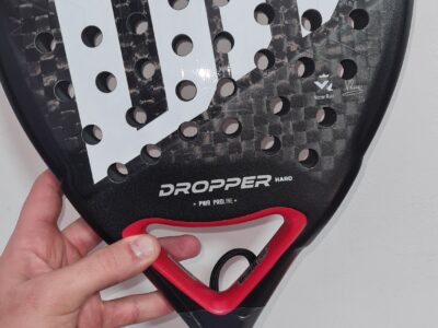 paleta urich dropper hard 25, carbono 12k. Nueva sin ningun uso (sellada)