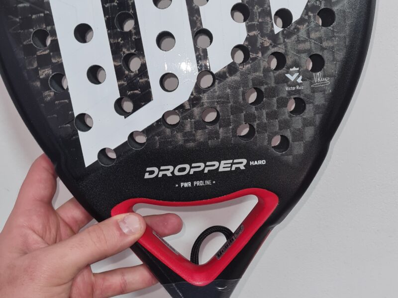 paleta urich dropper hard 25, carbono 12k. Nueva sin ningun uso (sellada)