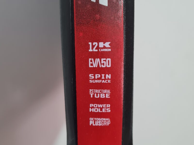 paleta urich dropper hard 25, carbono 12k. Nueva sin ningun uso (sellada)